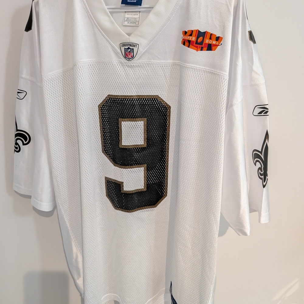 Reebok White NFL Onfield Jersey